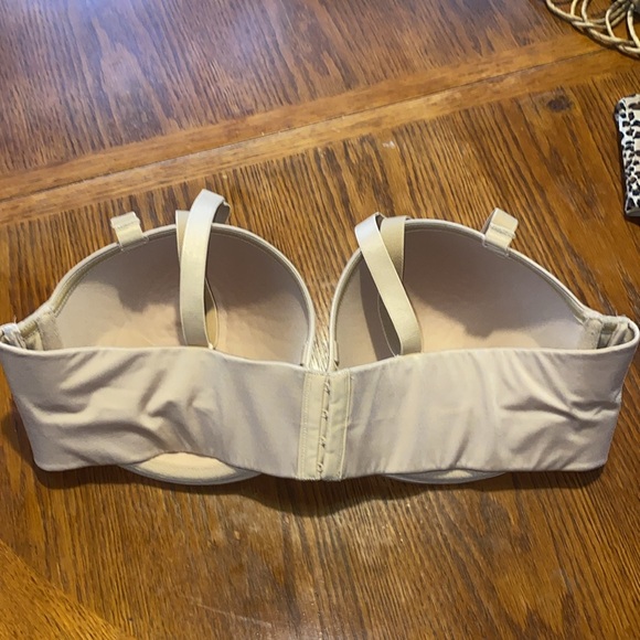Cacique Strapless UnderWire Padded Bra - Size 42D - Picture 2 of 4